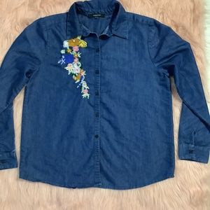 Denim long sleeve